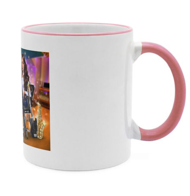Musiker Tasse in rosa - Musiker Merchandise Shop