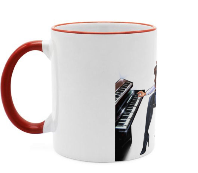 Tasse in rot für Musiker - Musiker Merchandise Shop