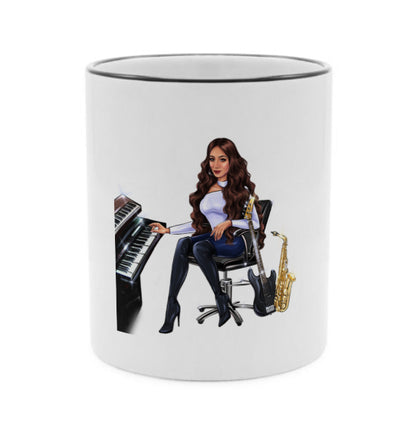 Musiker Tasse in schwarz für Musiker - Musiker Merchandise Shop