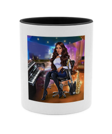 Tasse in schwarz für Musiker - Musiker Merchandise Shop