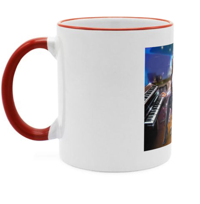 Tasse in rot für Musiker - Musiker Merchandise Shop