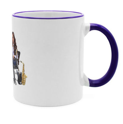 Musiker Tasse in lila für Musiker - Musiker Merchandise Shop