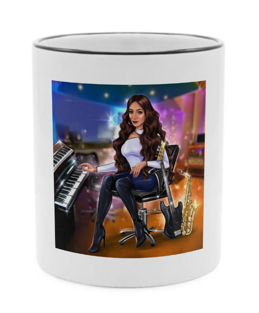 Musiker Tasse in schwarz für Musiker - Musiker Merchandise Shop