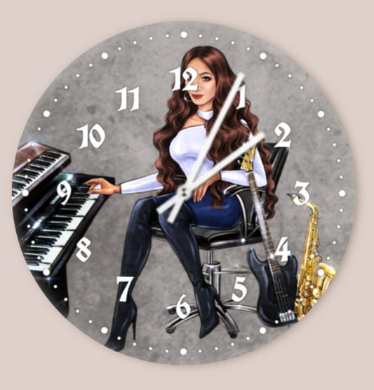 Wanduhr für Musiker - Musiker Merchandise Shop