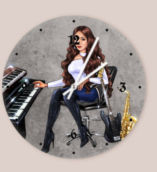 Wanduhr für Musiker - Musiker Merchandise Shop