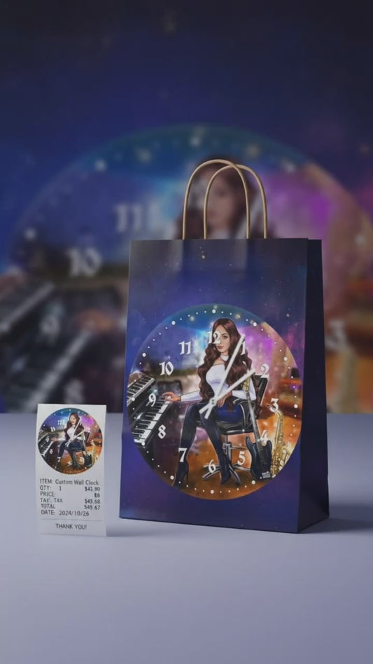 Produktvideo Wanduhr für Musiker