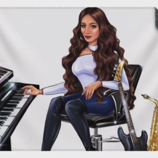 Produktvideo Kuscheldecke für  Musiker