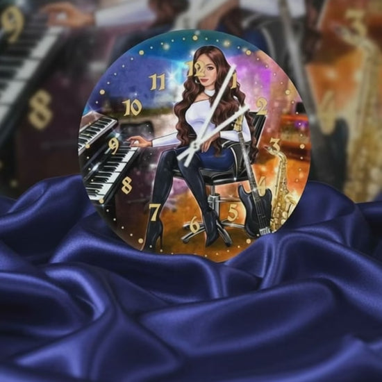 Produktvideo Wanduhr für Musiker