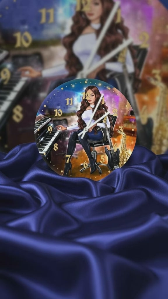 Produktvideo Wanduhr für Musiker