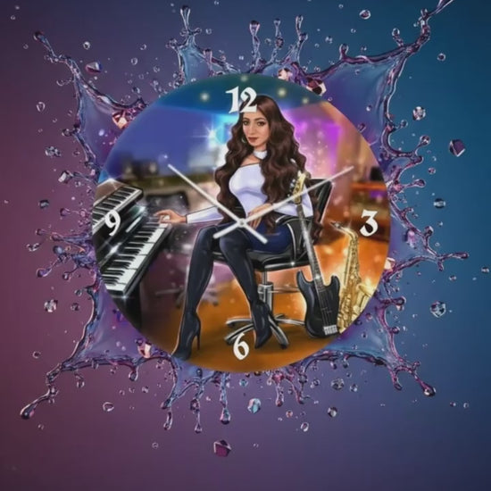 Produktvideo Wanduhr für Musiker