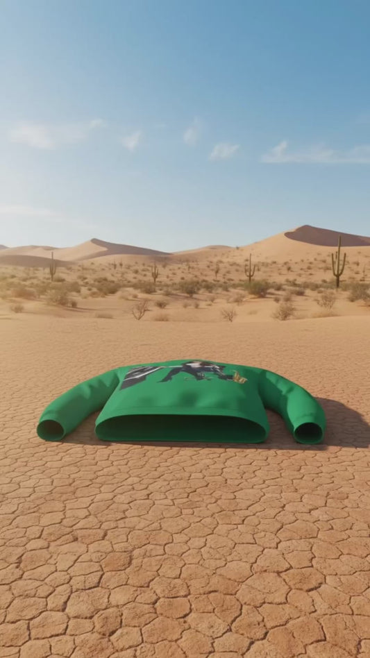 Produktvideo Pullover grün für Musiker