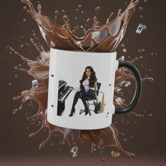 Produktvideo Tasse in schwarz für Musiker