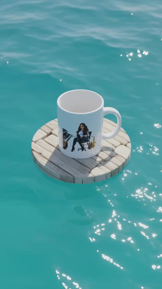 Produktvideo Tasse in weiß für Musiker