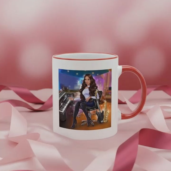 Produktvideo Tasse in rot für Musiker