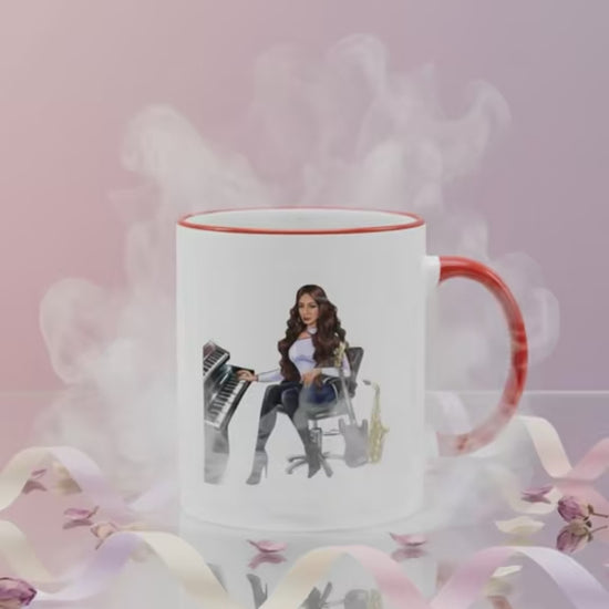 Produktvideo Tasse in rot für Musiker