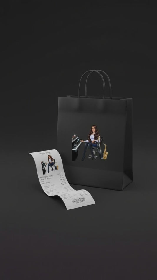 Produktvideo Hoodie schwarz für Musiker