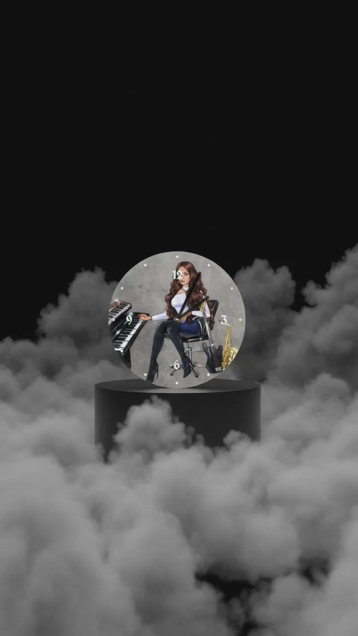 Produktvideo Wanduhr für Musiker 