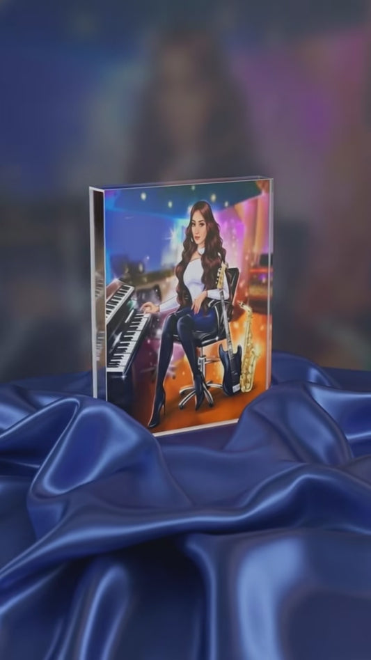 Produktvideo Acrylblock für Musiker