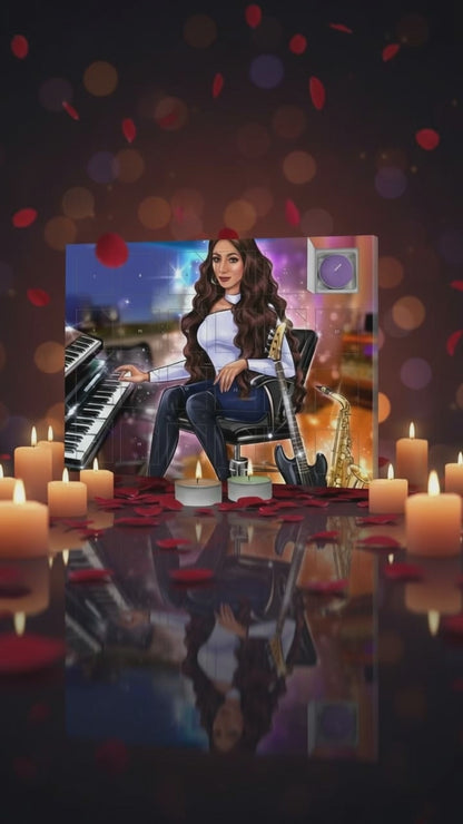 Musiker Adventskalender - Adventskalender (Duftkerzen) für R'n'B & Rock Musiker