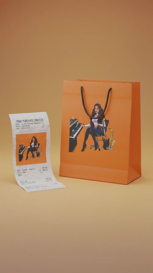 Bundle - Orange Flame Pullover & Purple Rhythm Hoodie