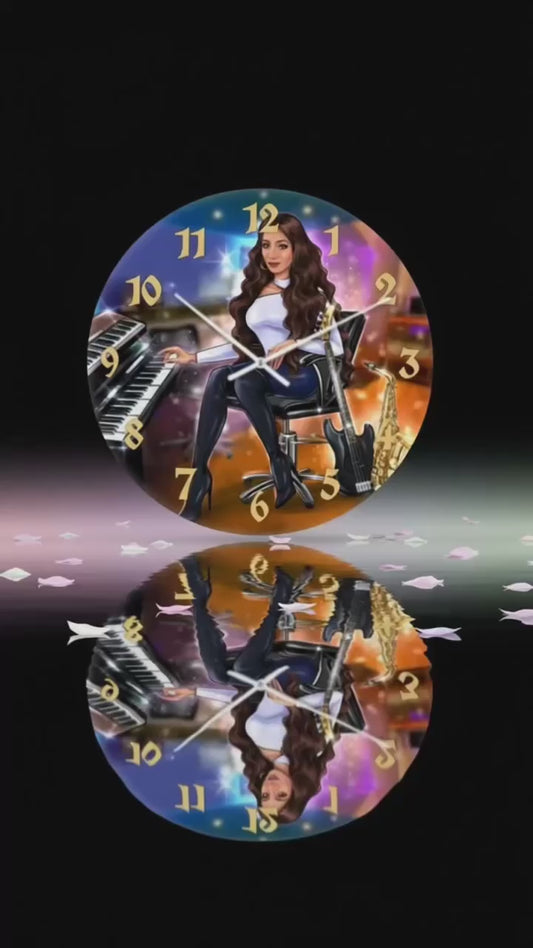 Produktvideo Wanduhr für Musiker 