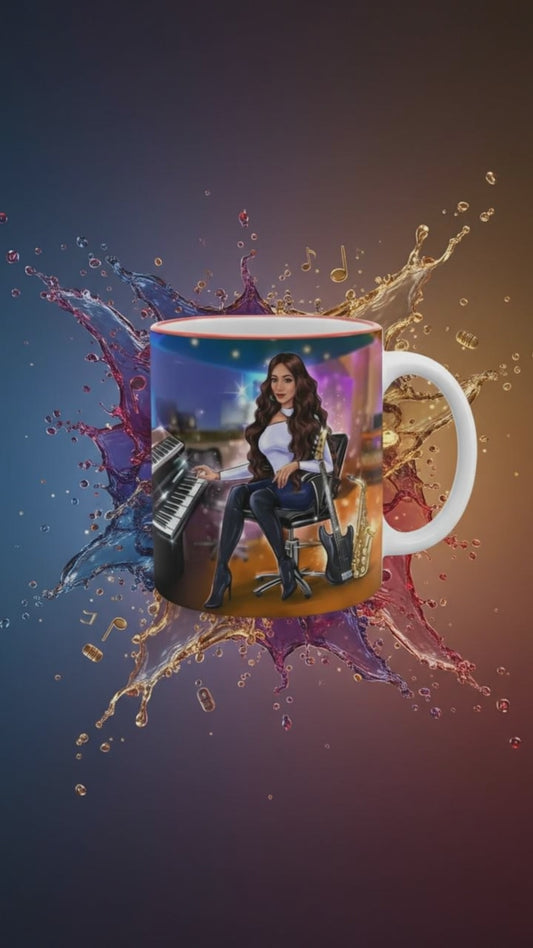 Produktvideo Tasse in rot für Musiker