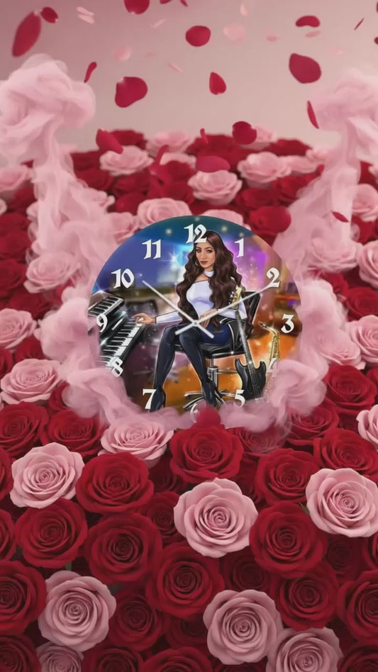 Produktvideo Musiker Wanduhren