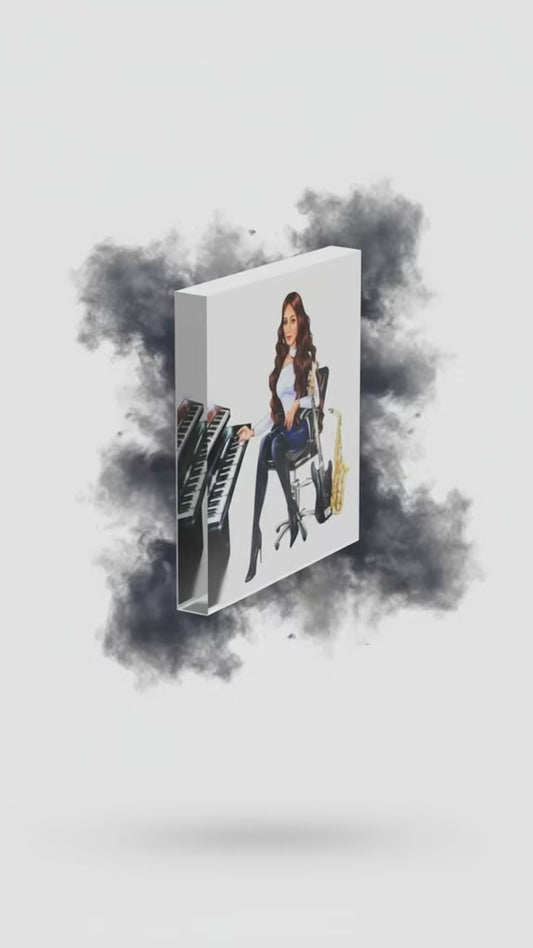 Bundle: Acrylblock & Green Harmony Hoodie