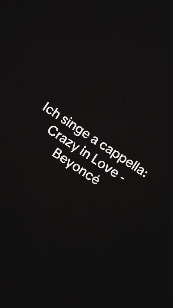 Video: Gesang - Crazy in Love - Beyoncé Song