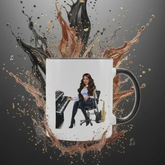 Produktvideo Tasse in schwarz für Musiker