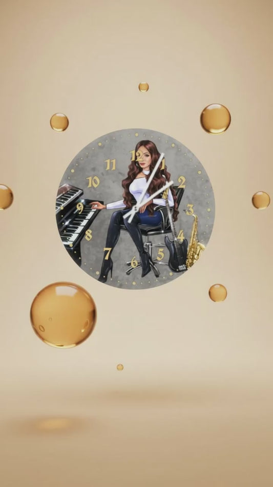Produktvideo Wanduhr für Musiker