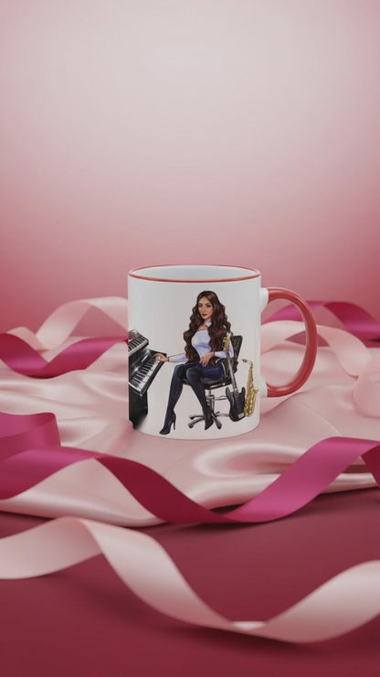 Produktvideo Tasse rot für Musiker