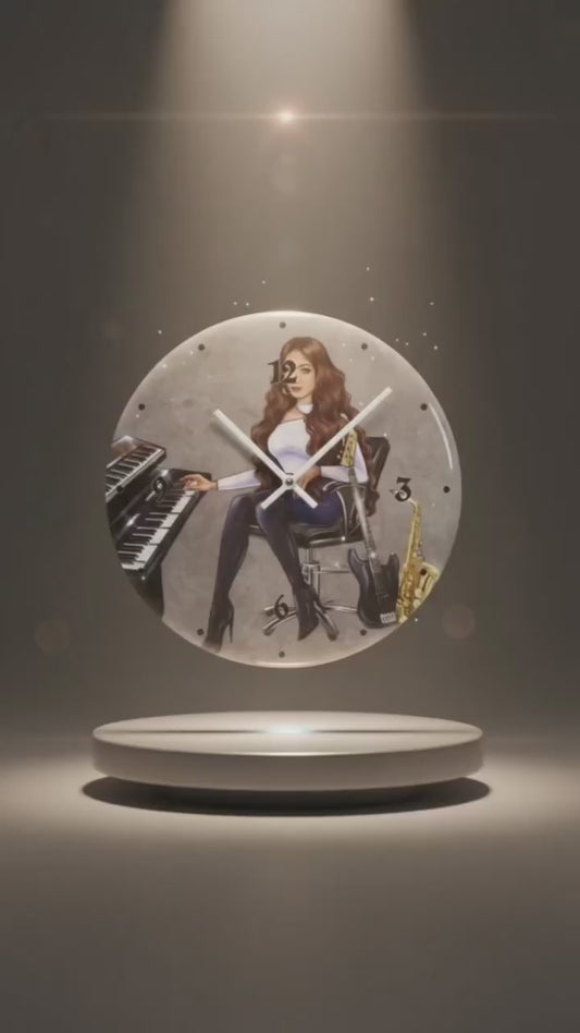 Produktvideo Wanduhr für Musiker