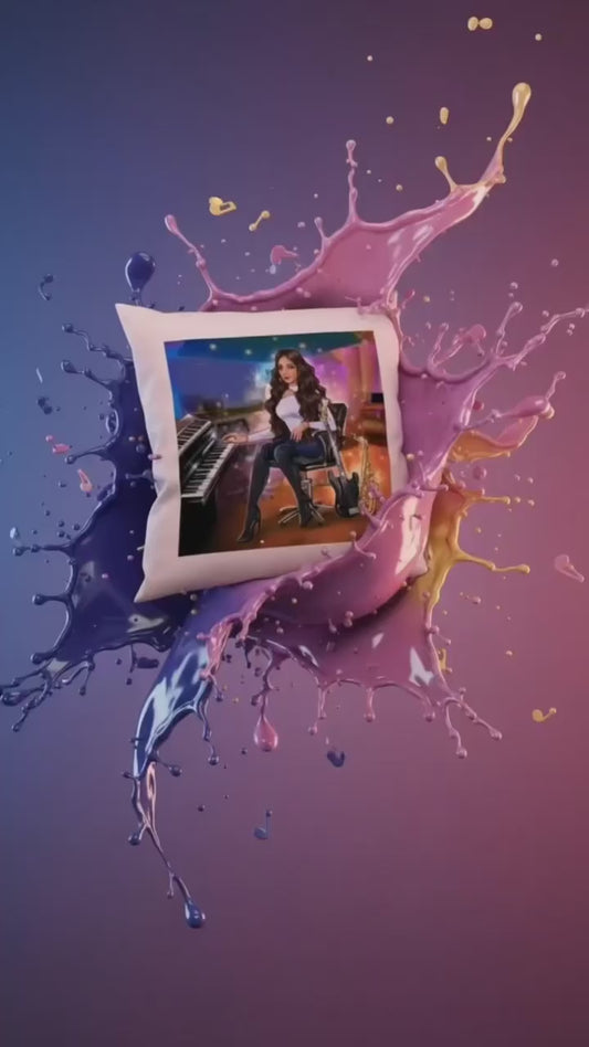 Produktvideo Musiker Kissen Tonstudio in rosa 