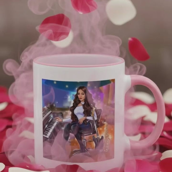 Produktvideo Musiker Tasse in rosa