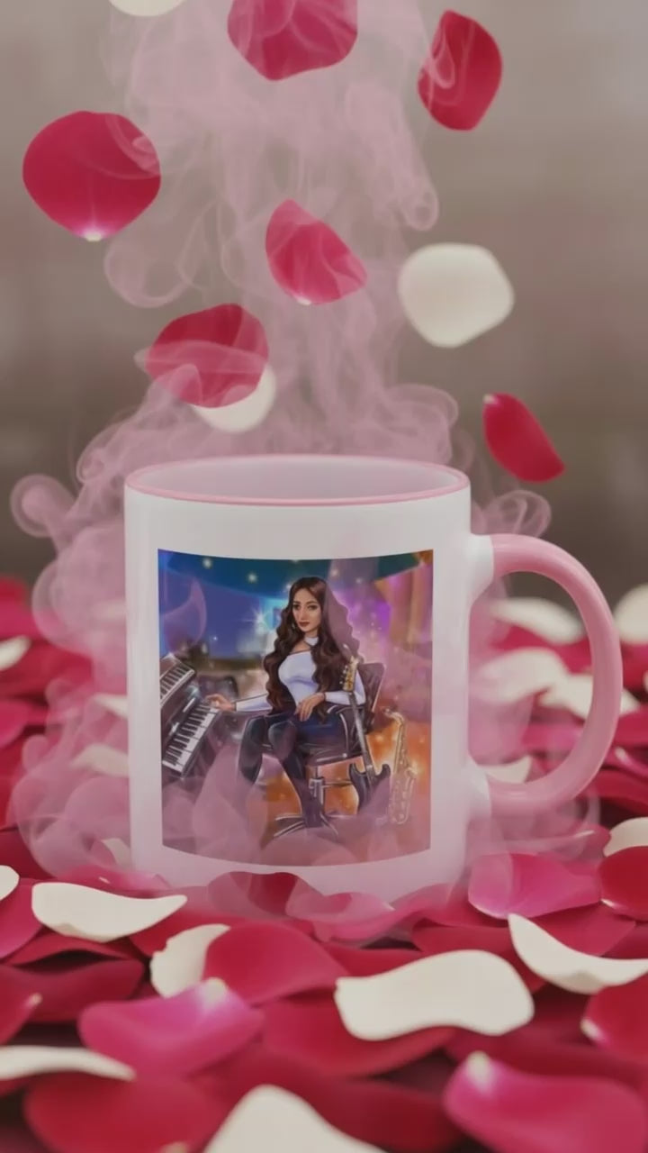 Produktvideo Musiker Tasse in rosa